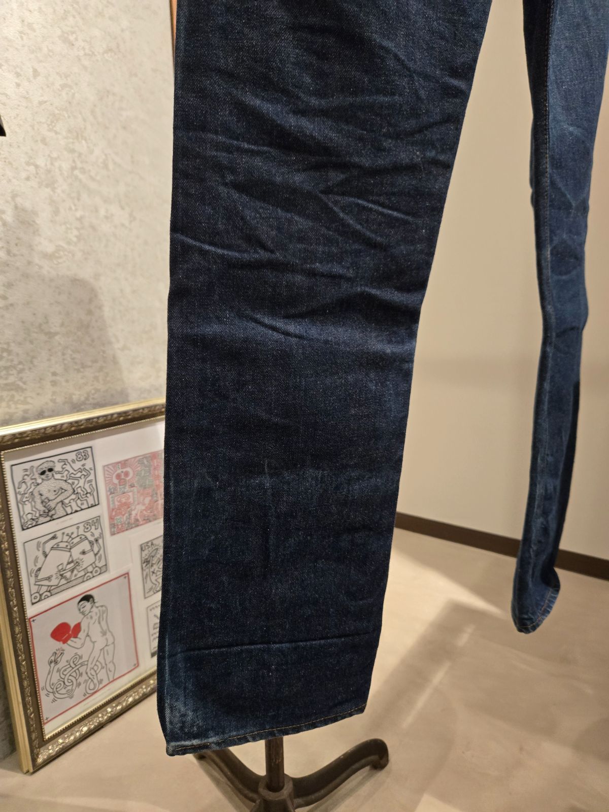 LEVI'S 501XX デニムパンツ USA製 バレンシア工場 裏ボタン555 W32 L36