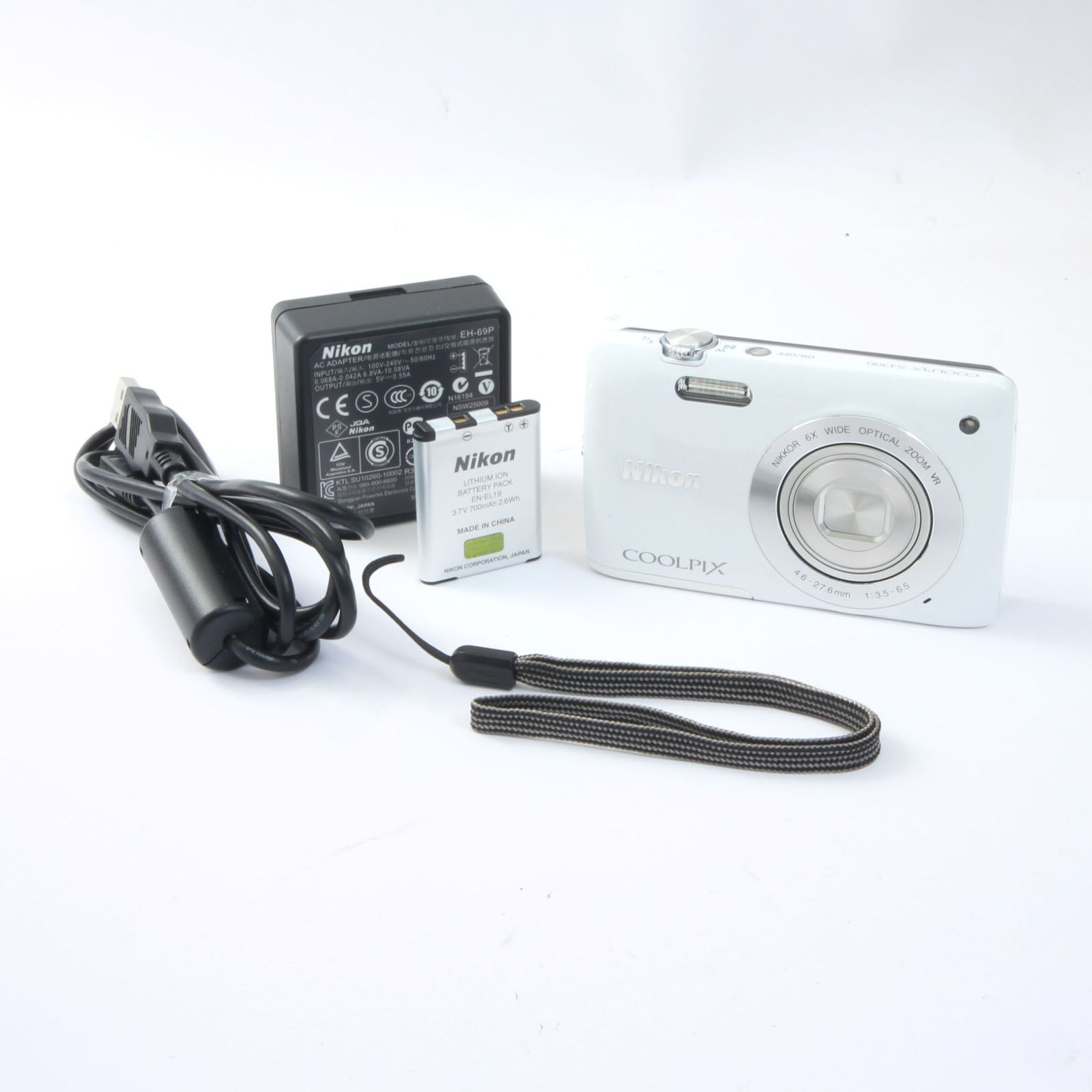 Nikon ニコン COOLPIX S4300 ホワイト コンパクトデジタルカメラ