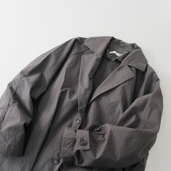 2022AW evam eva エヴァムエヴァ E223T070 cotton tailored coat