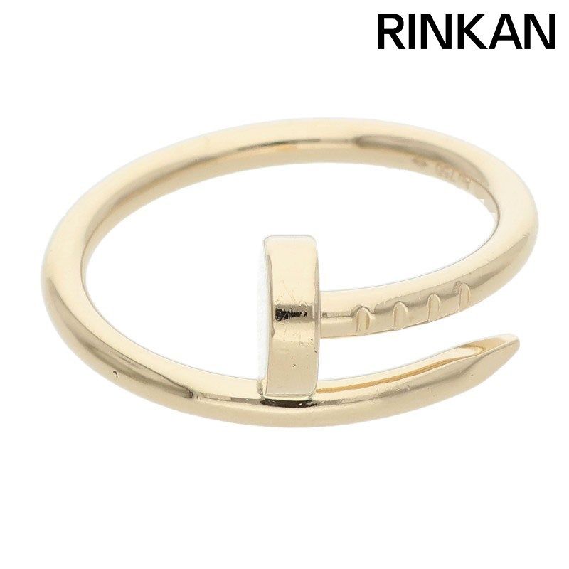 カルティエ JUSTE UN CLOU RING SM|ジュストアンクル SM K18YGリング メンズ 46|8号
