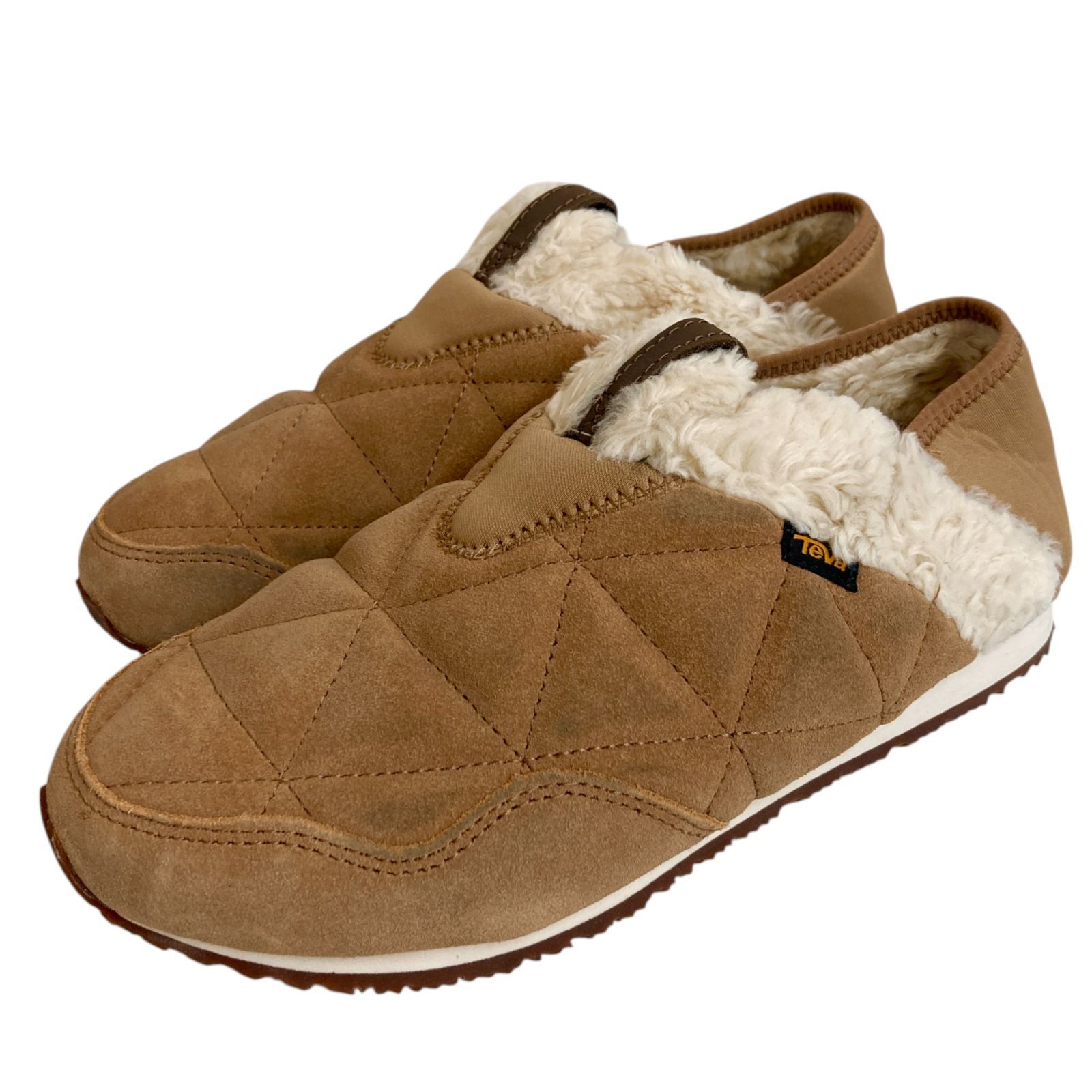 Teva テバ ベージュ モックシューズ 25.0cm