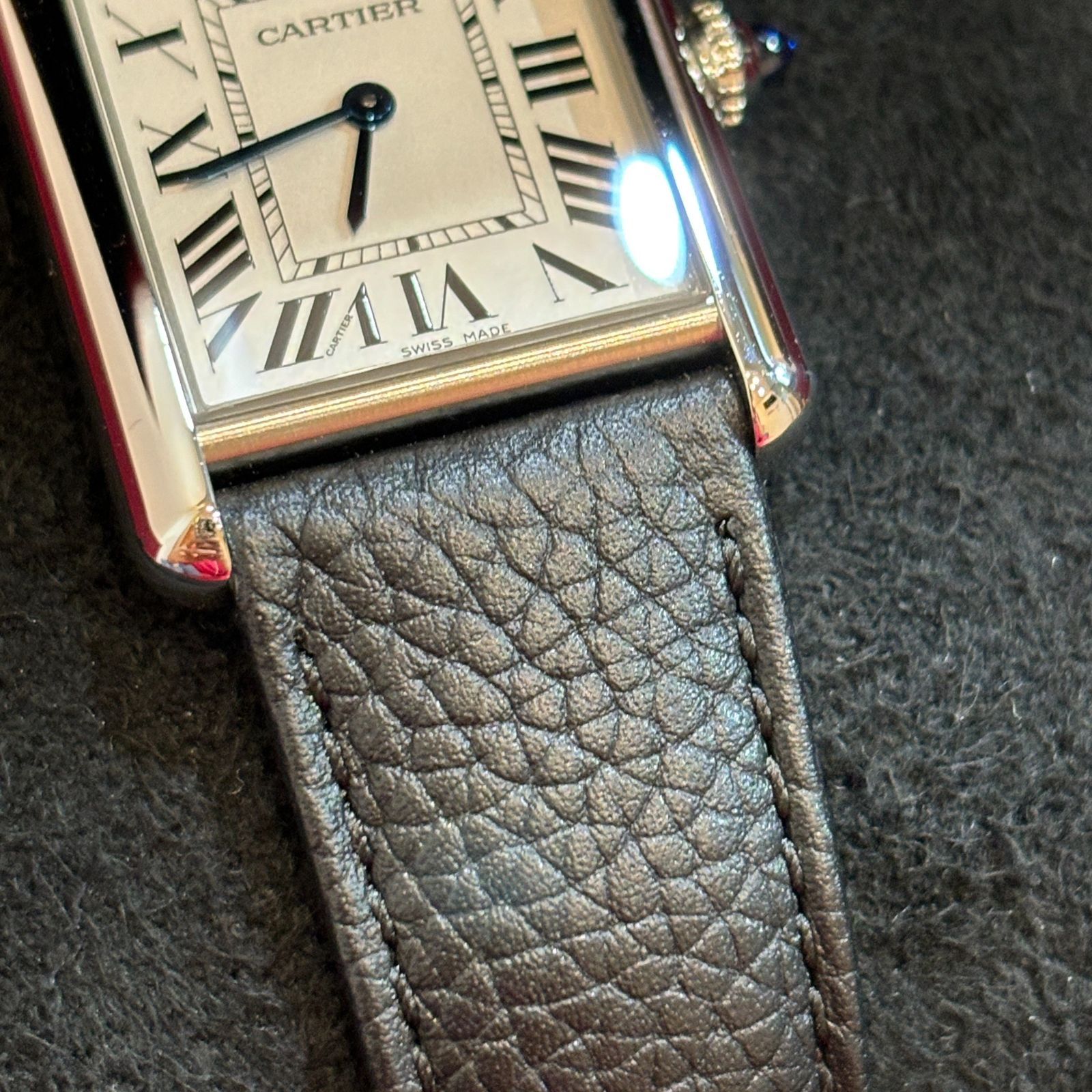 ΩNA1816 Cartier カルティエ タンク マストＬＭ クオーツ WSTA0041 箱 ギャランティ 付き