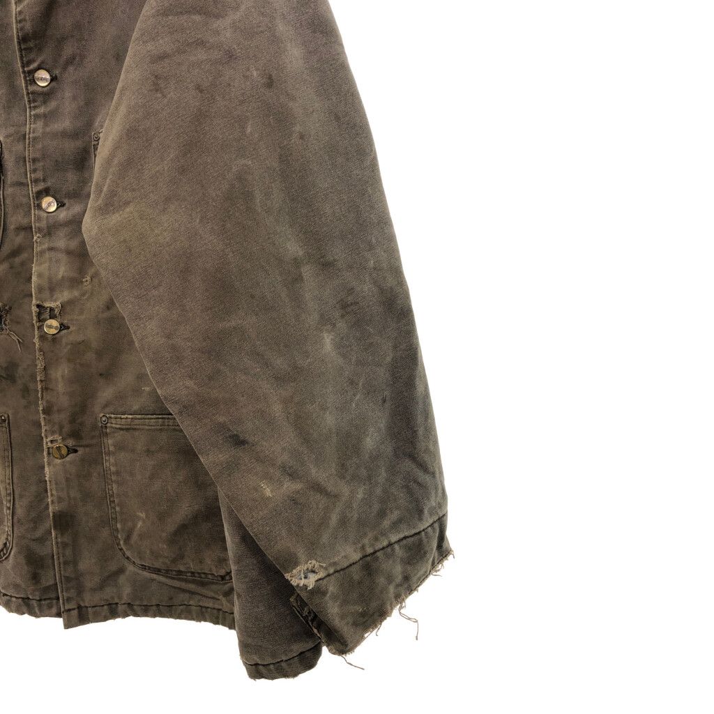 00年代 USA製 Carhartt カーハート ミシガンチョアコート 大きいサイズ