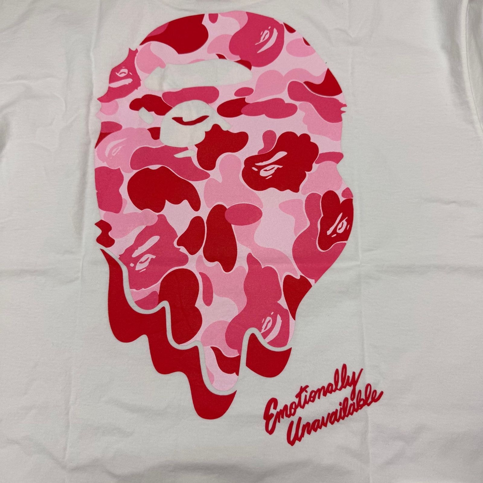 参考上代30800円 未使用品 A BATHING APE × EMOTIONALLY UNAVAILABLE 