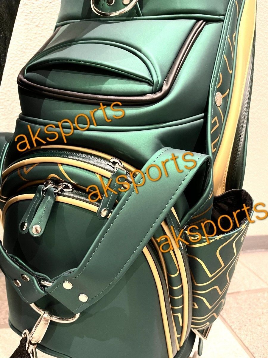 ジェイリンドバーグJLINDEBERG コラボ キャディバッグ 緑 ジェイリンドバーグJLINDEBERG コラボ キャディバッグ 男女兼用