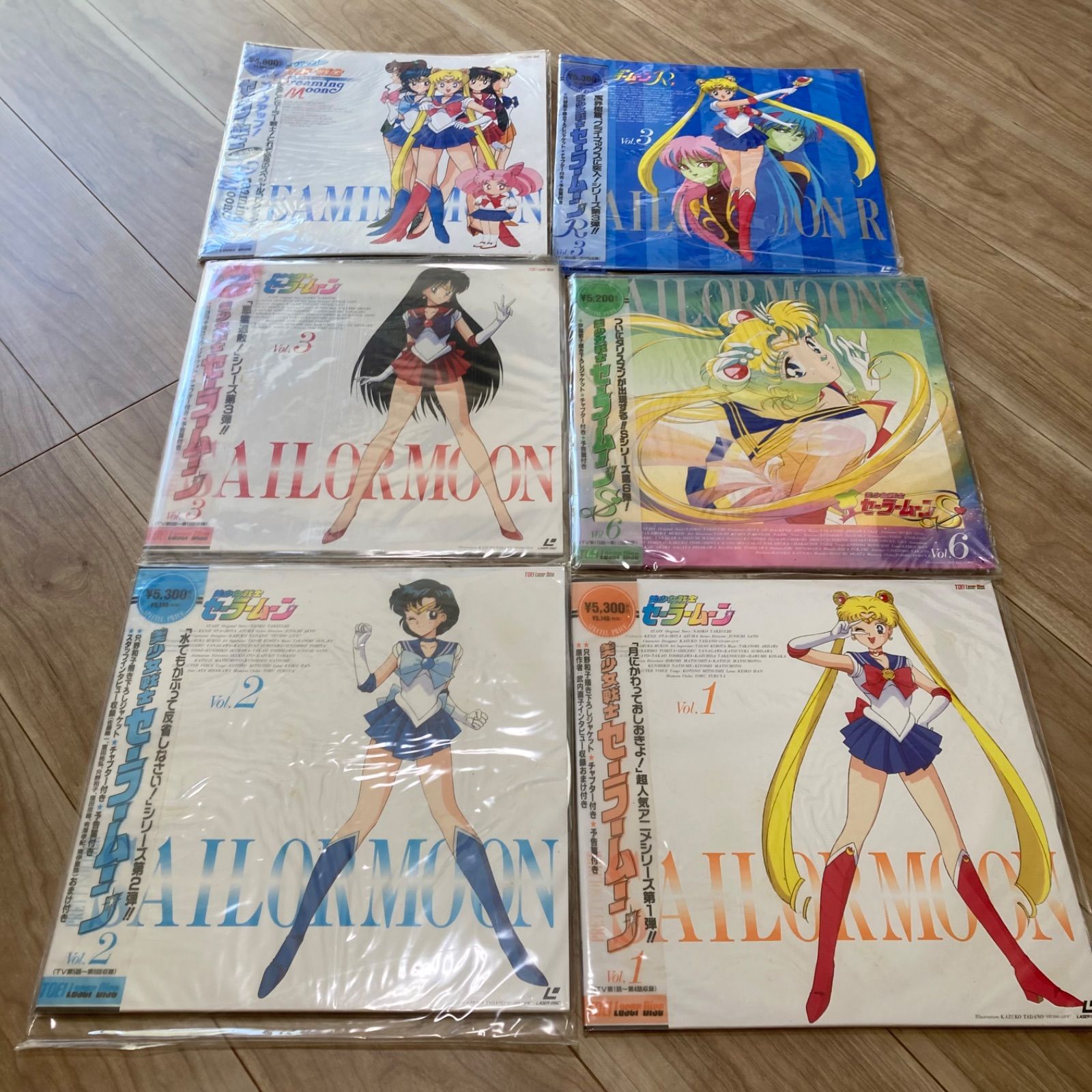 ⭐️セーラームーン LD 6枚セット 動作未確認ジャンク - メルカリ