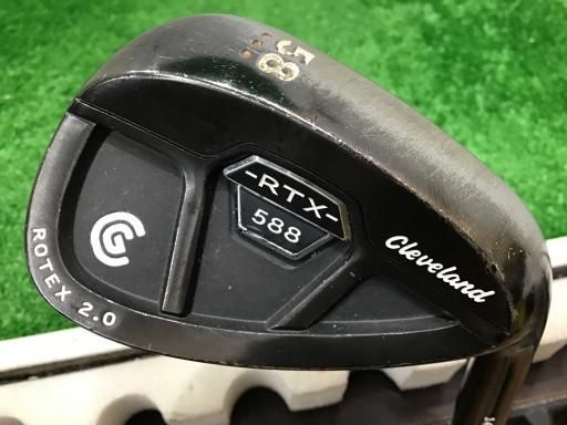 クリーブランド Cleveland 588 RTX 2.0 キャビティバック ブラックサテン 58°|14° ウェッジ WG Dynamic G フレックスS メンズ 男性用 右利き 右用 Dランク ゴルフクラブ
