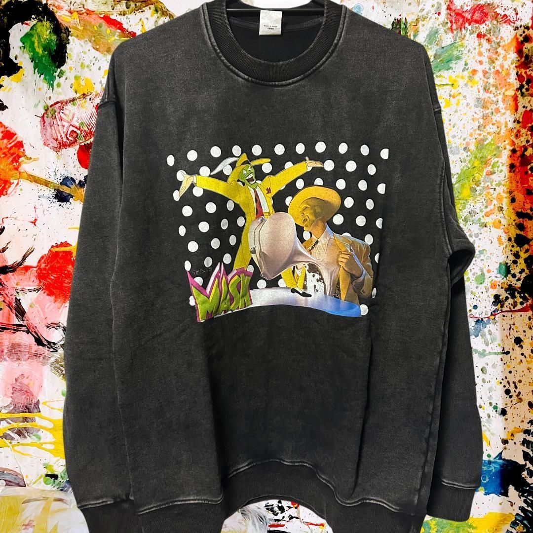 マスク 映画 長袖 スウェット トレーナー メンズ 新品 XL 2XL The MASK