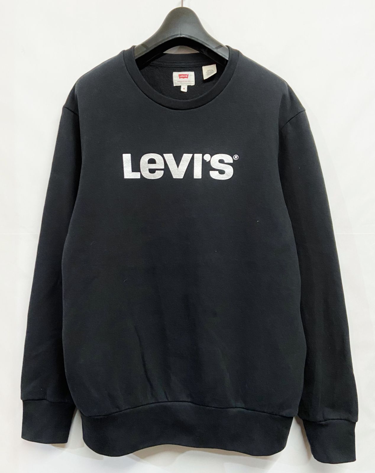 LEVI'S リーバイス ロゴプリント クルーネックスウェット トレーナー