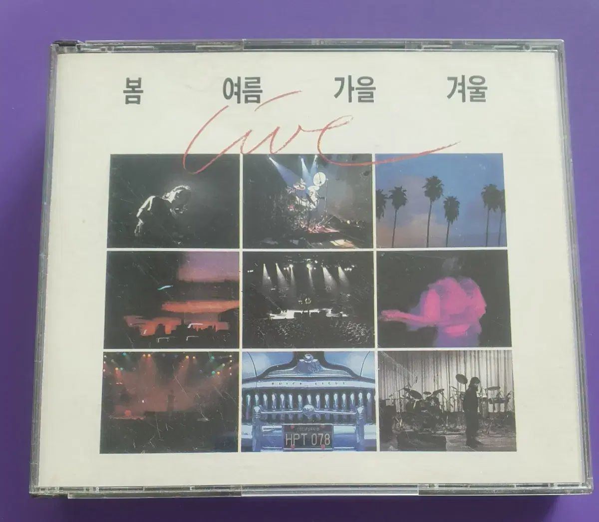 開梱/ CD 春/夏/秋/冬 live 2cd レアテム