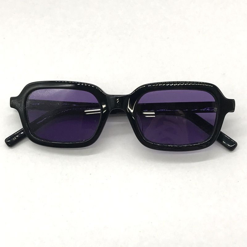 ADSR BUNNY 01 サングラス 黒 紫 ADSR BUNNY 01 サングラス 黒 紫