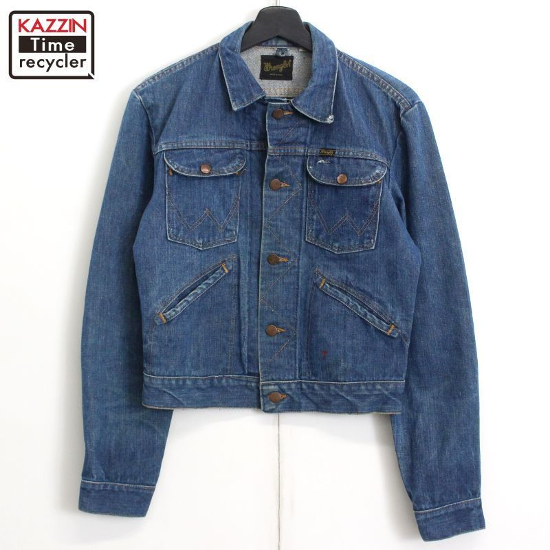 70s wrangler 124mj 耳付　初期 70s wrangler 124mj 耳付 初期 - メルカリ