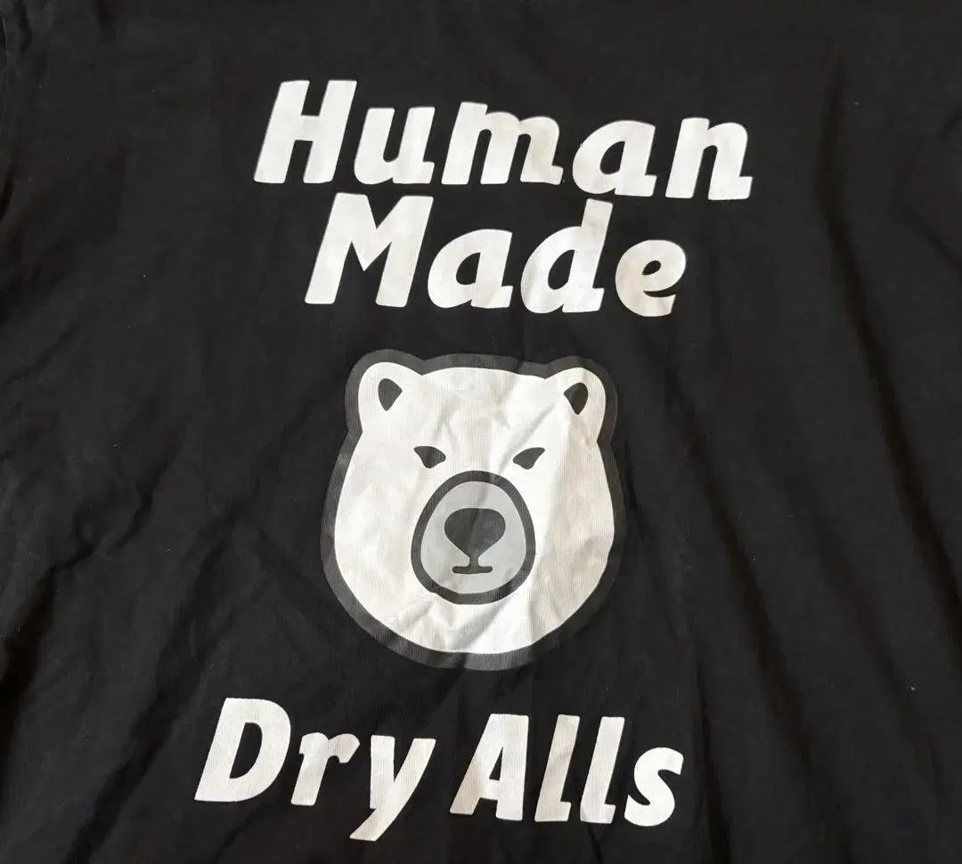 HUMAN MADE ヒューマンメイド ドライ オールズ 長袖 ロングスリーブ Tシャツ 黒 2XL