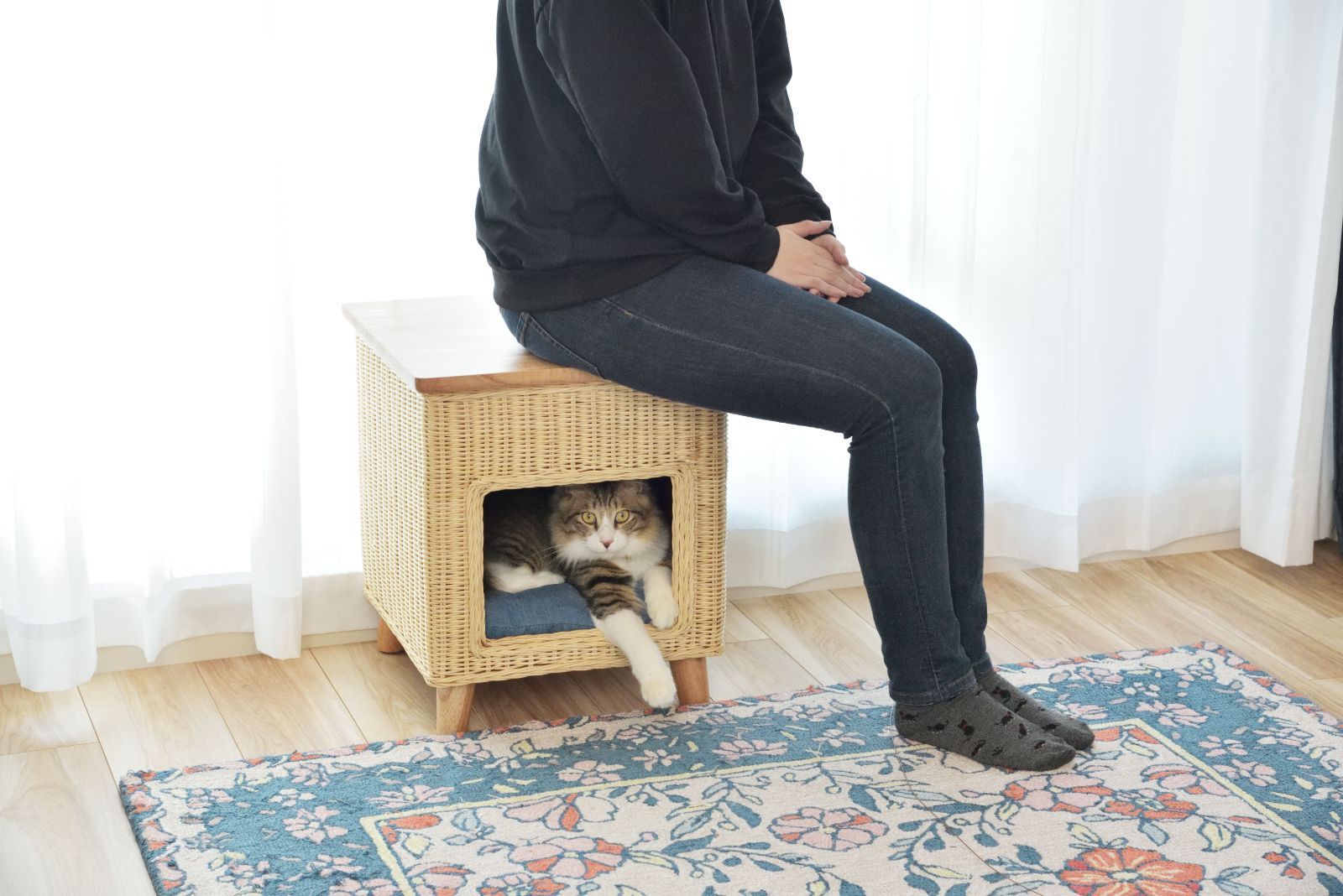 クッション付き