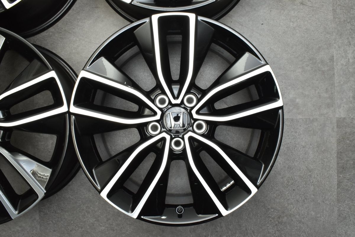 美品】ホンダ RV ヴェゼル 純正 18in 7.5J +55 PCD114.3 4本セット
