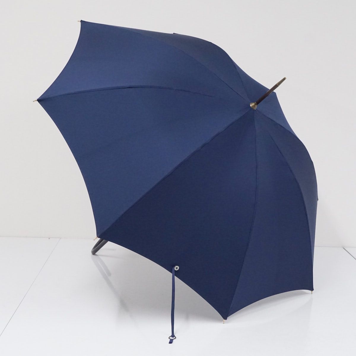 [新品]フォックスアンブレラズ　晴雨兼用傘 ネイビー　タッセル 新品]フォックスアンブレラズ 晴雨兼用傘 ネイビー タッセル