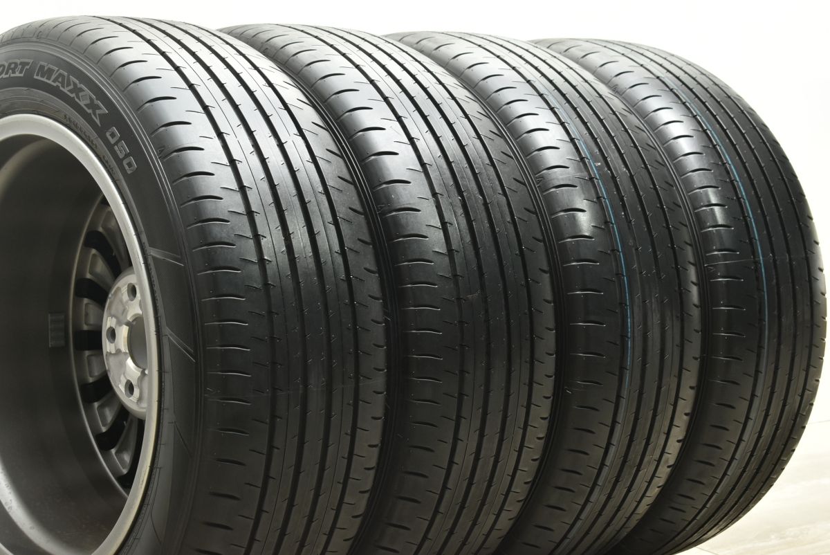 クラウンセダン 純正 19×8J+30 ダンロップ 235/55R19 1台分 2024年製 新車外し品】トヨタ クラウンセダン 純正 19in 8J +30