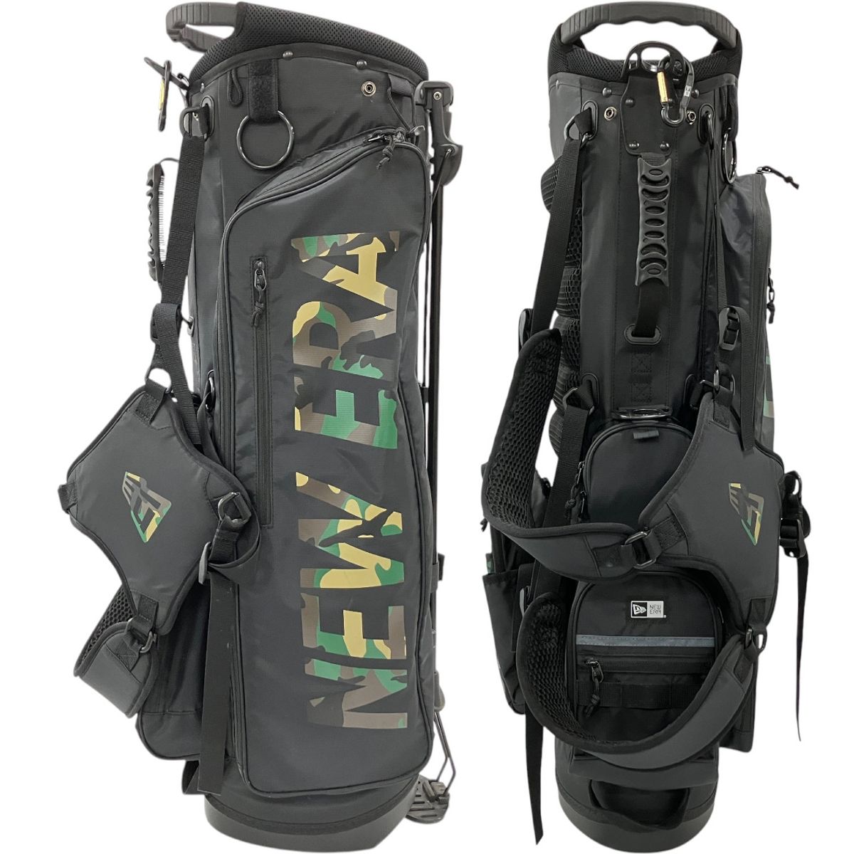 NEW ERA キャディバッグ スタンドゴルフバッグ 9.0型 48インチ対応 口