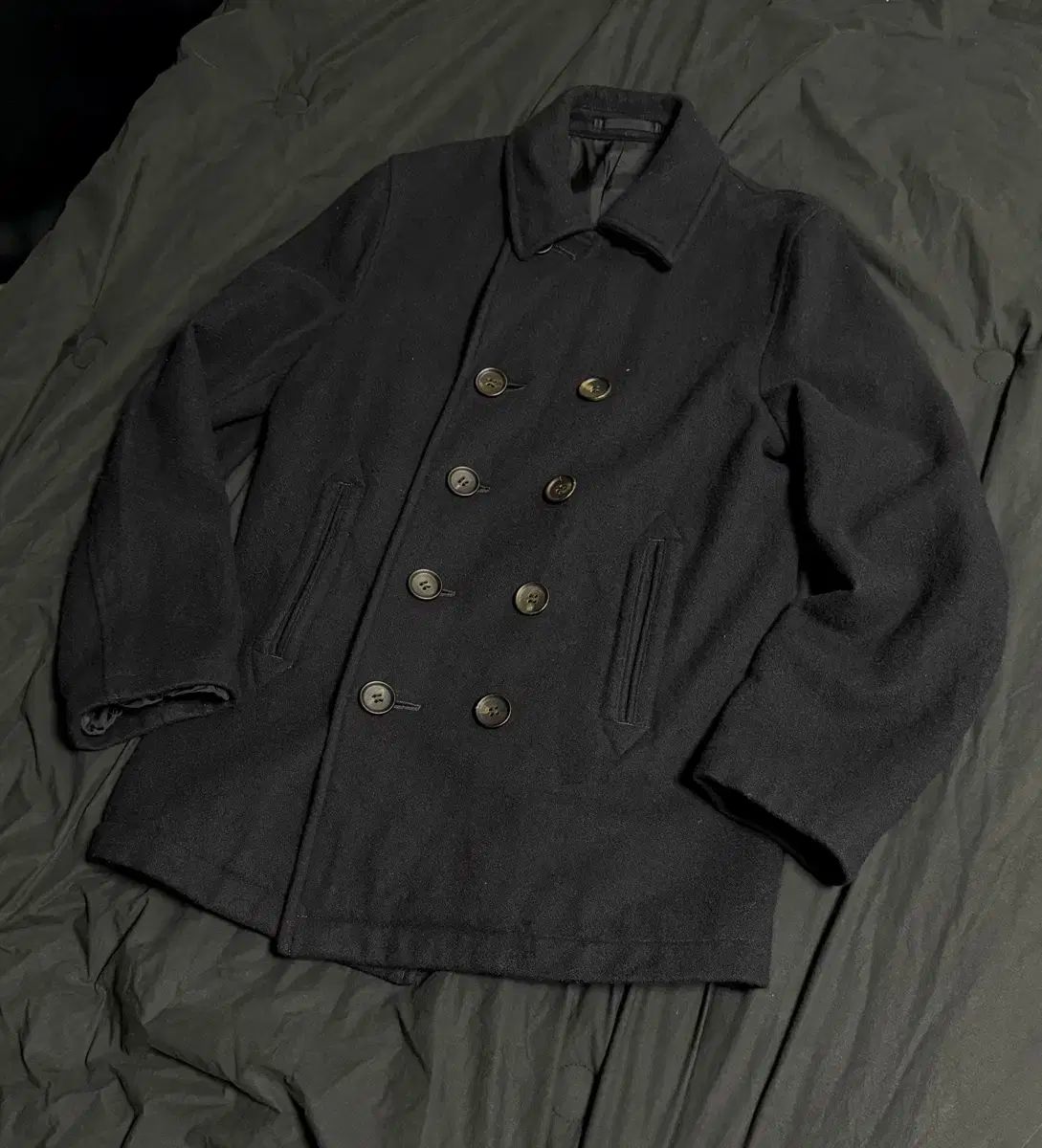 【最新の】 コム デ ギャルソン オム 2004年 アーカイブ ピーコート 卓越した