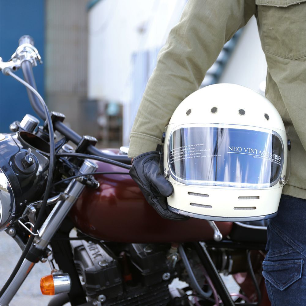 ネオビンテージ社製ヘルメット アイボリー L（59-60cm） ネオビンテージ社製ヘルメット アイボリー L（59-60cm） - メルカリ