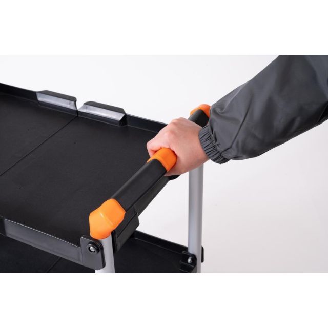 東谷 Azumaya フォールディングワゴン ブラック WG-305BK 新生活 おしゃれ 模様替え 映え MARWIL-DEMENAGEMENTS_CH