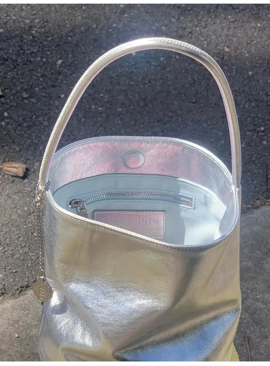 タオボバッグ シルバー