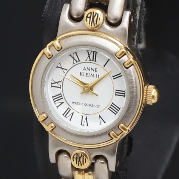 QZ ANNE KLEIN2 10/2313SSET 白文字盤 レディース腕時計 2000000