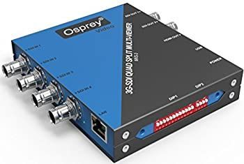 Osprey Video 4チャンネル 3G SDI マルチビューア HDMIとSDI出力(中古品) 中古】 Osprey Video 4チャンネル 3G SDI マルチビューア HDMIとSDI