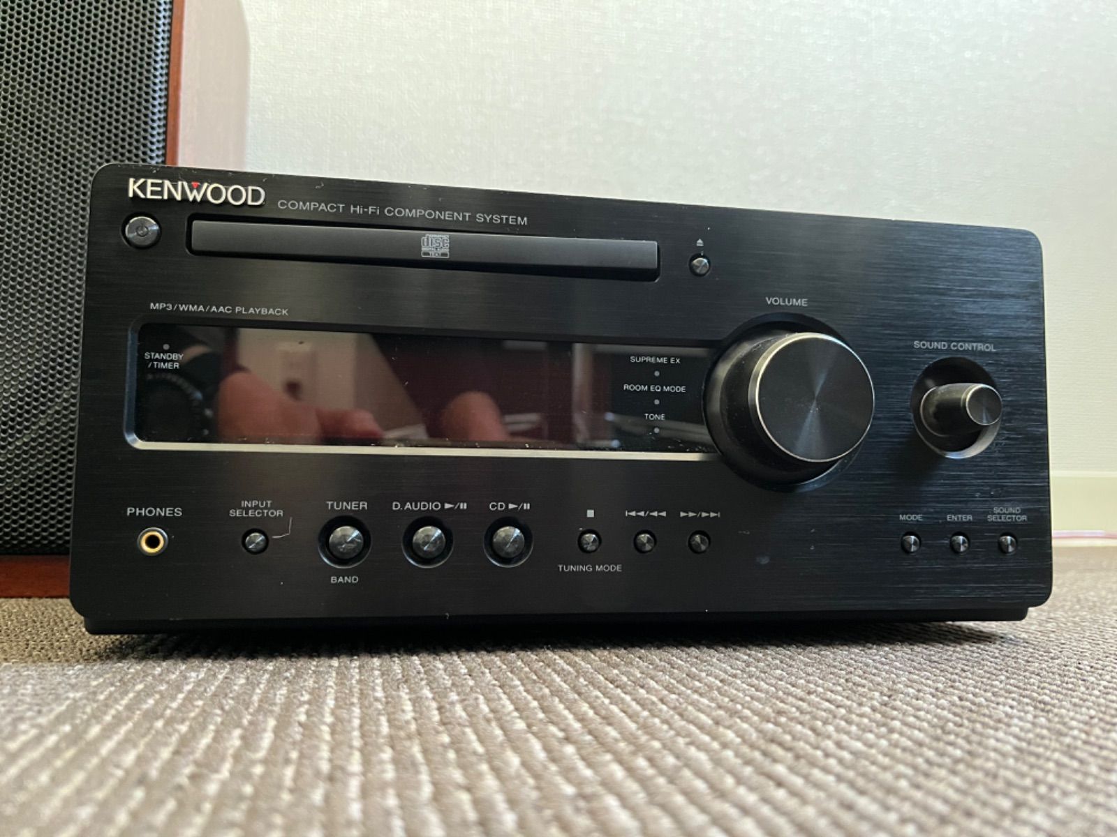 KENWOOD R-K711 CDコンポ リモコン 取説 - ラジオ・コンポ