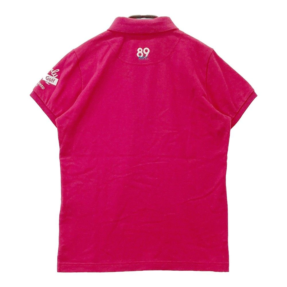 サイズ：0 PEARLY GATES パーリーゲイツ 半袖ポロシャツ ピンク系