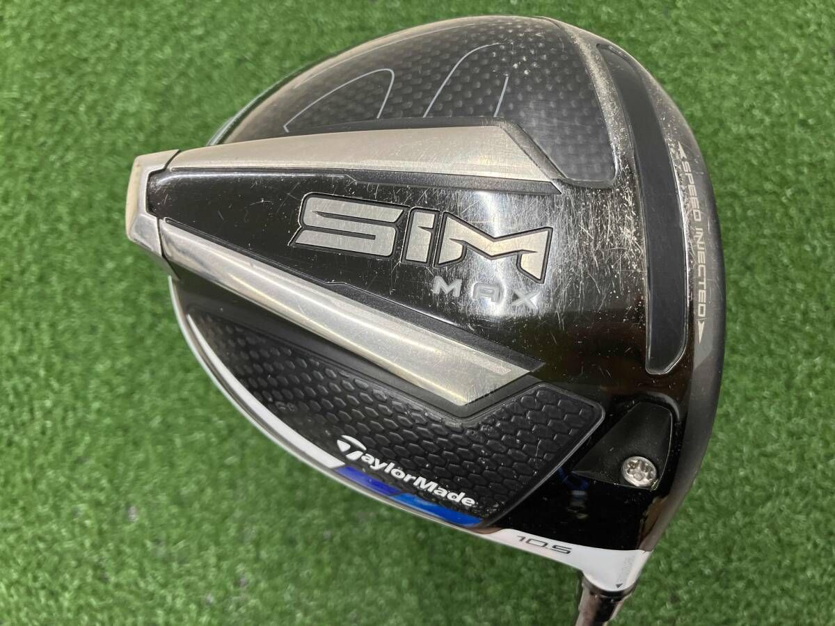 ドライバー TaylorMade SIM MAX TENSEI TM 50 フレックスSR 男性