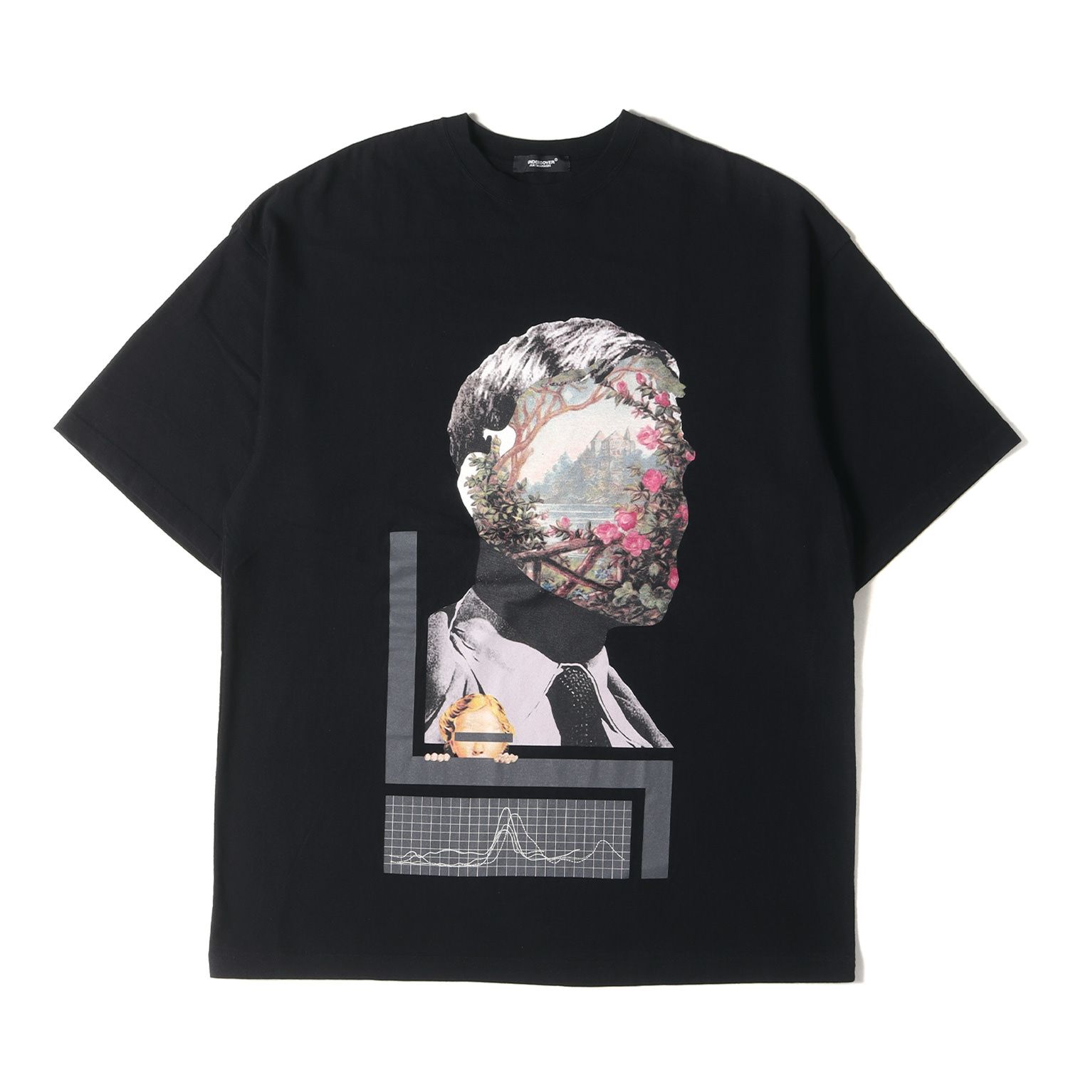 アンダーカバー　but beautiful　コラージュ　長袖カットソー サイズ2 美品 UNDERCOVER アンダーカバー Tシャツ サイズ:2 22SS