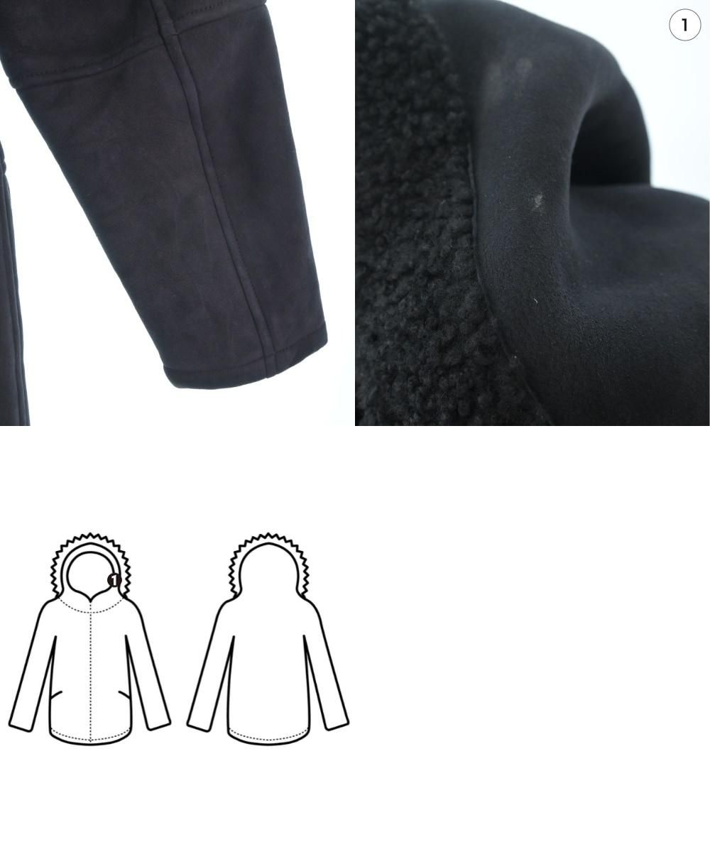 極希少 カルヴェン ダッフルコート ダウン 46 M ネイビー カシミヤ混 切替 極希少 カルヴェン ダッフルコート ダウン 46 M ネイビー