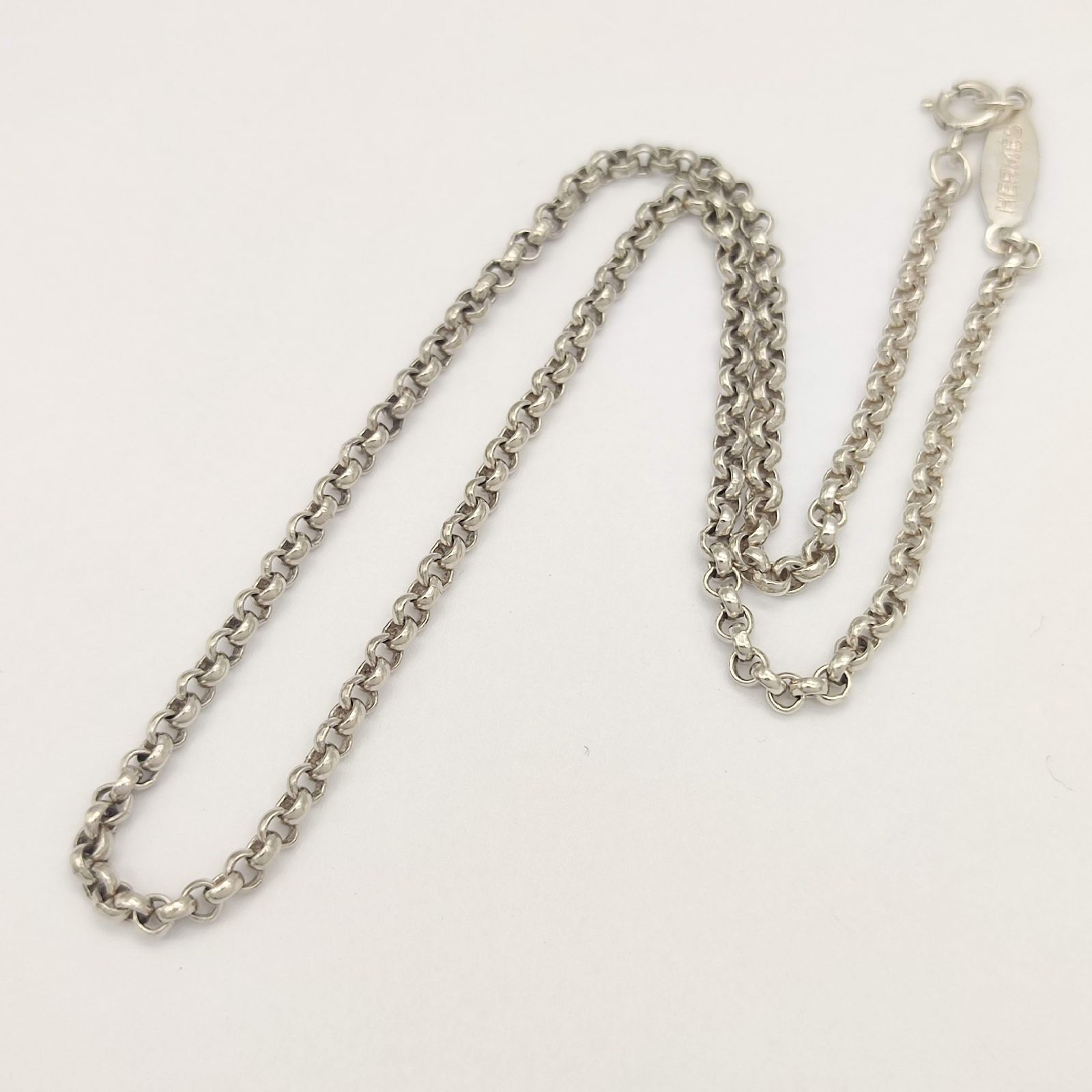 エルメス HERMES チェーンネックレス SILVER シルバー925 40㎝