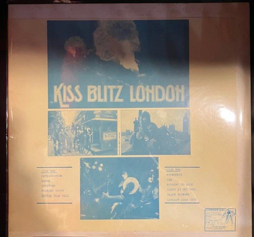 未開封 KISS Blitz London レコード 【公式通販】