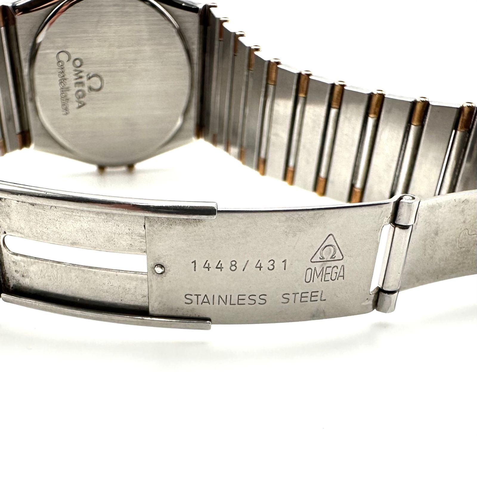 極美品】OMEGA オメガ コンステレーション 1448/431 デイト フラット  