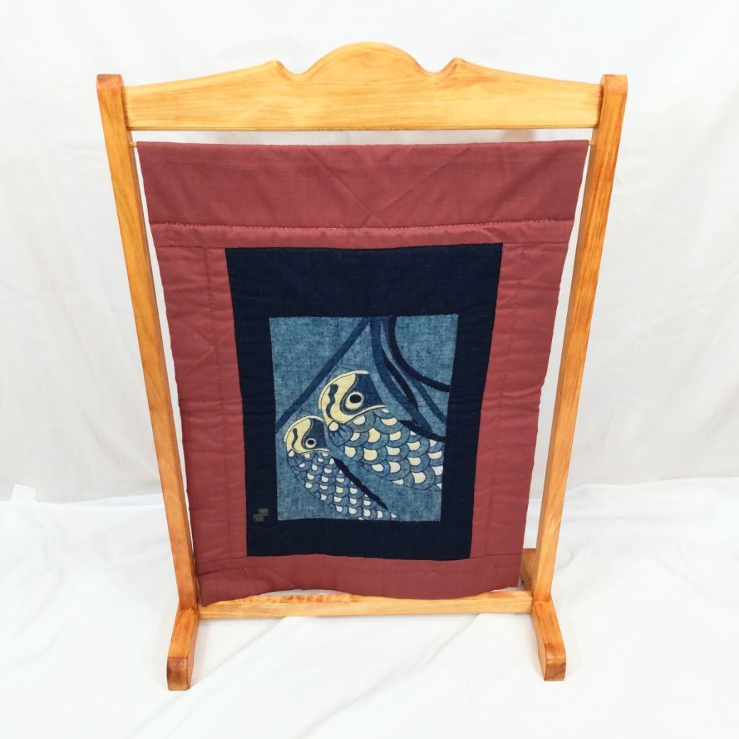 パッチワーク展示向け組み立て式タペストリースタンド クリアランス