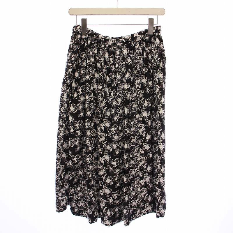 美品COMME des GARCONS ミモレ丈 シルク フレア M 美品COMME des GARCONS ミモレ丈 シルク フレア M(メーカー公式