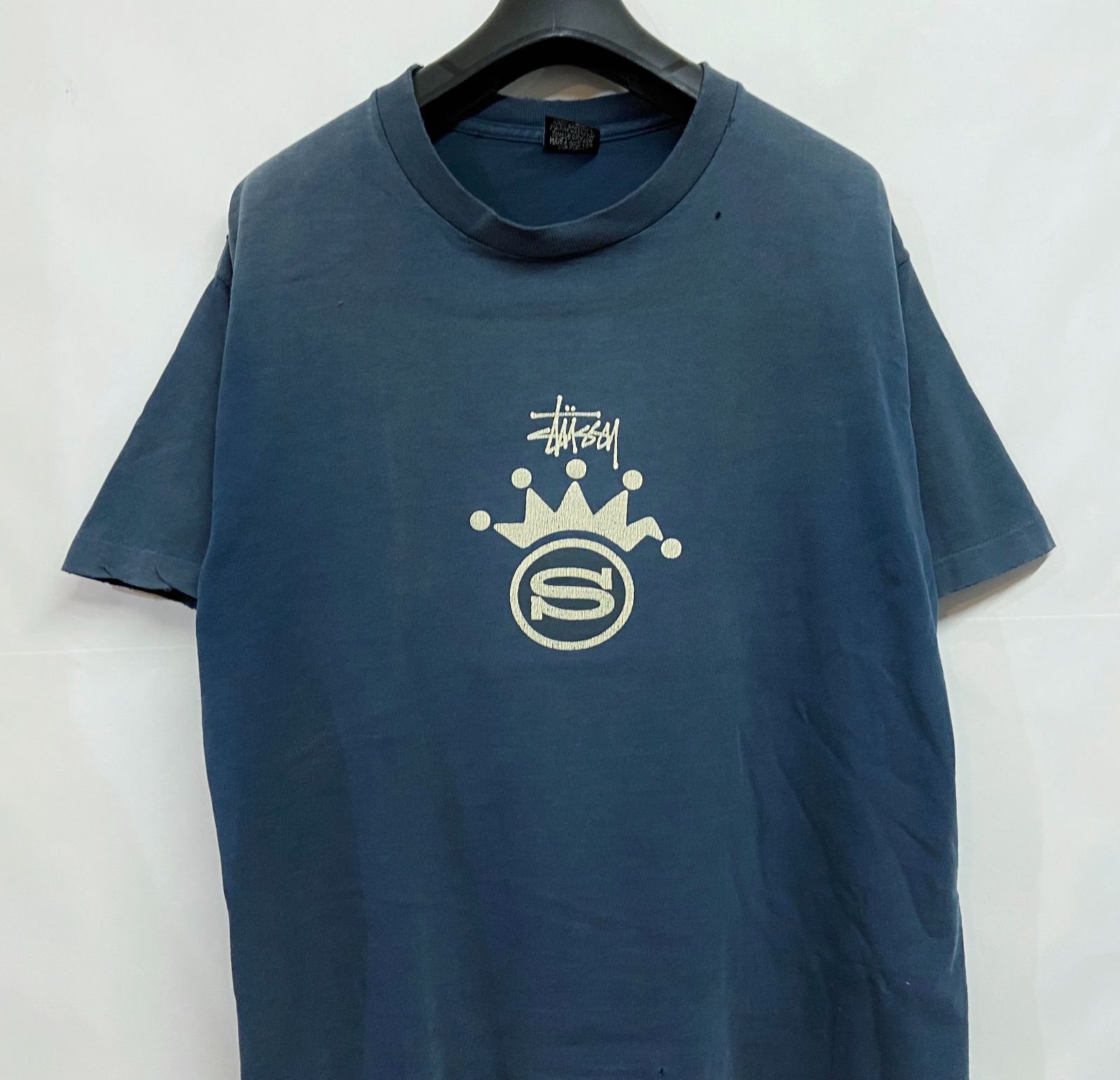 80s~90s OLD Stussy｜オールド ステューシー 折れクラウン Tシャツ - メルカリ