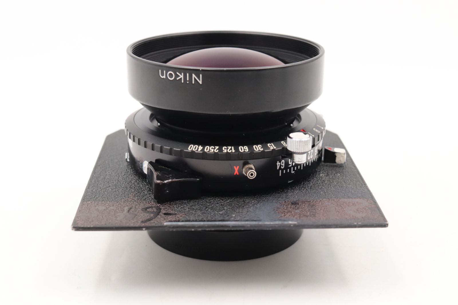 光学美品☆Nikon ニコン NIKKOR-W 210mm F5.6 大判レンズ ###15012