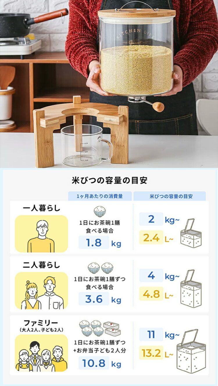コーヒー豆 穀物収納