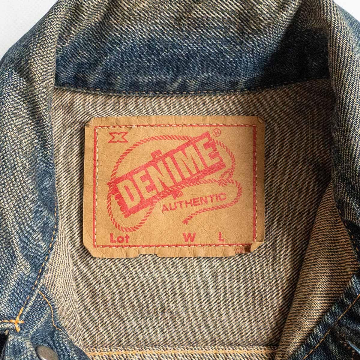 雰囲気抜群】DENIME 【507XX 2nd type デニムジャケット】L 雰囲気抜群】DENIME 【507XX 2nd type デニムジャケット】L