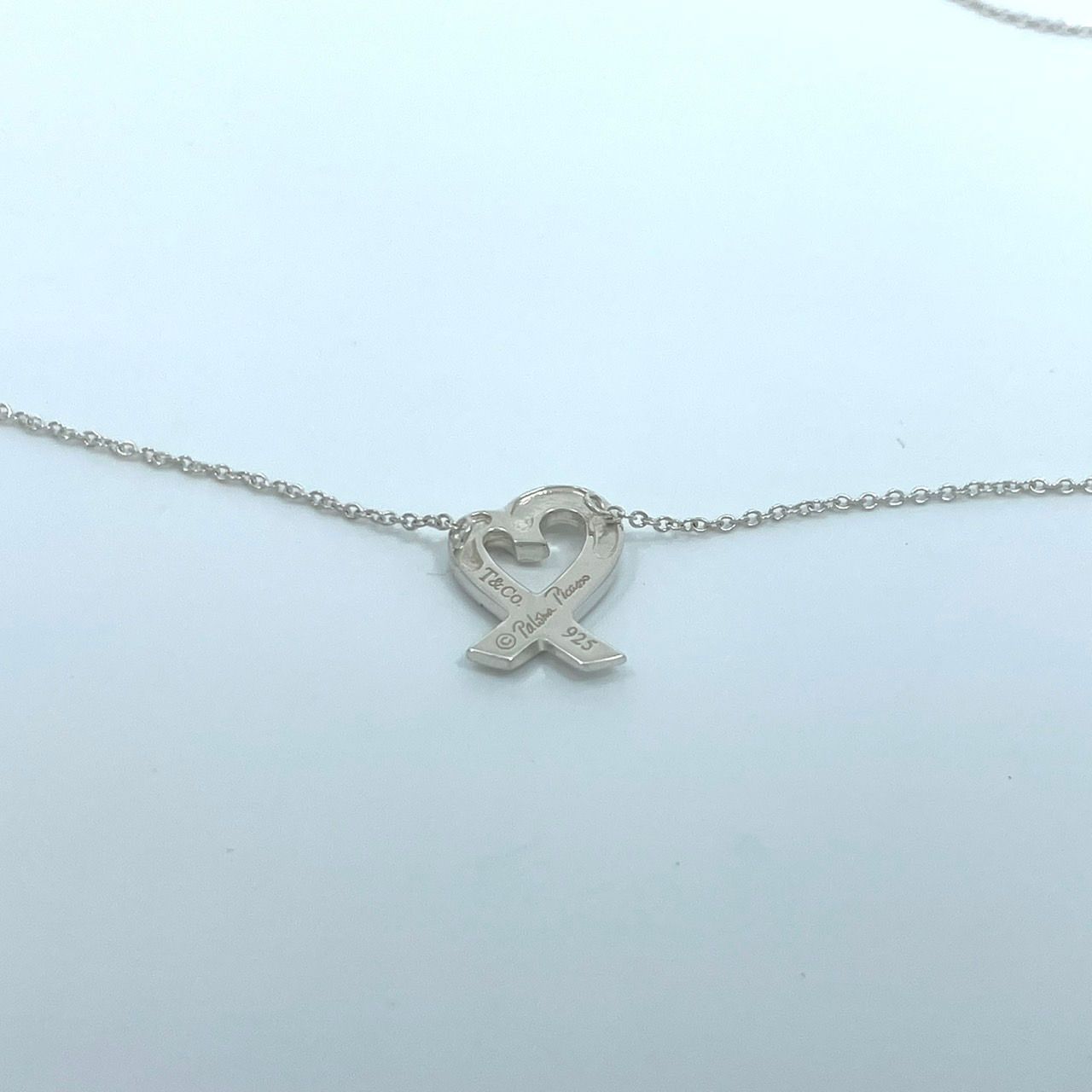 美品 TIFFANY & Co. ティファニー ネックレス ラヴィングハート