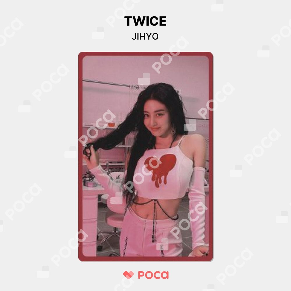 TWICE ジヒョ トレカ Formula of Love: O＋T=＜3 予約販売 公式