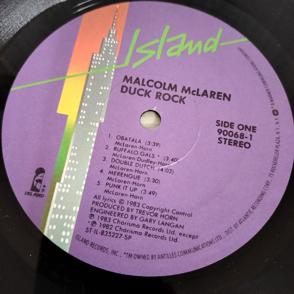 LP マルコム・マクラーレン MALCOLM MCLAREN 