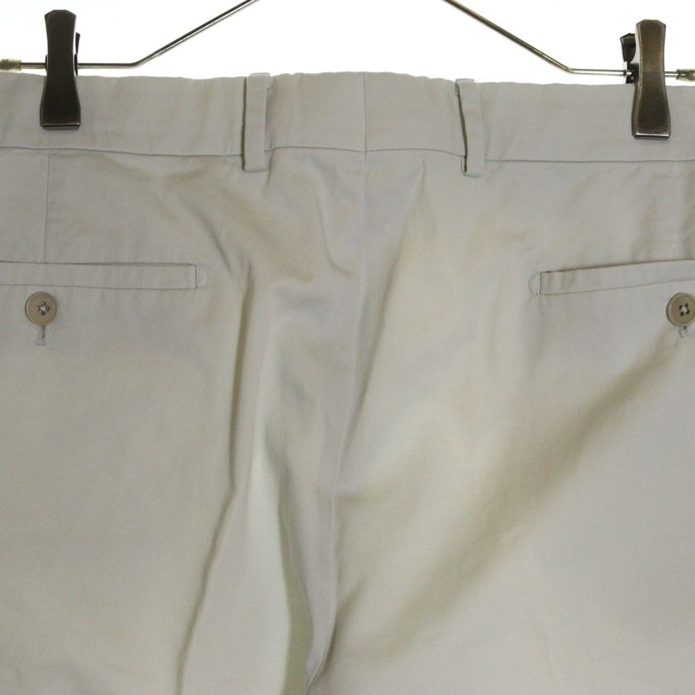 HERMES (エルメス) パンツ スラックス ボトムス コットン ホワイト  