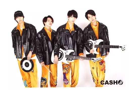 中古】生写真(男性) CASH￥￥/集合(4人)/横型・膝上/「EBiDAN THE LIVE