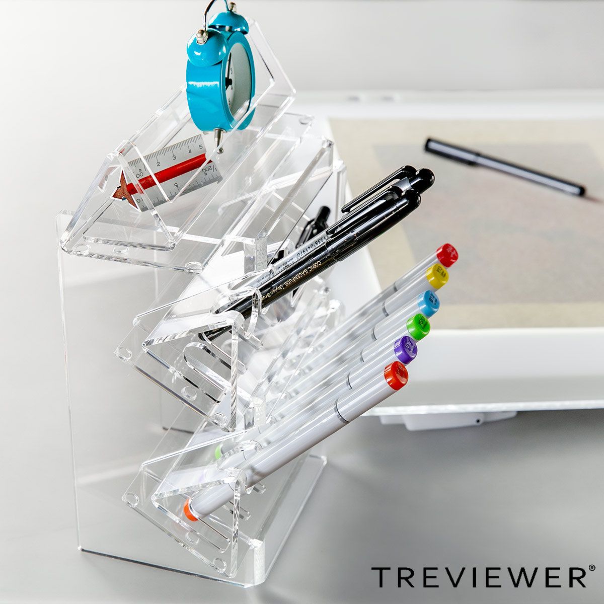 ECK64 堀田木工所 アルダー材 パソコンデスク プリンターラック PC