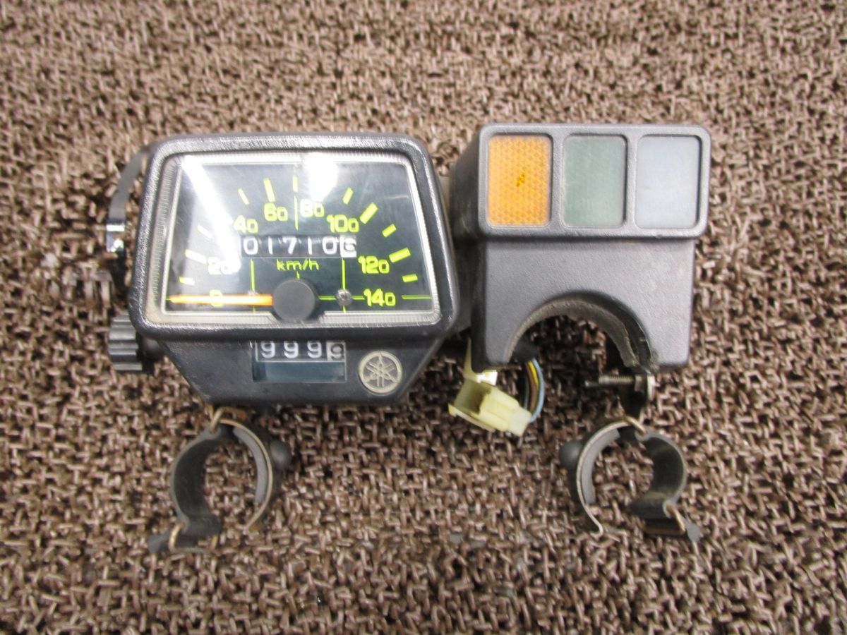 セロー225W スピードメーター インジケーターランプ △A6941 4JG ヤマハ 1KH SEROW キャブ車