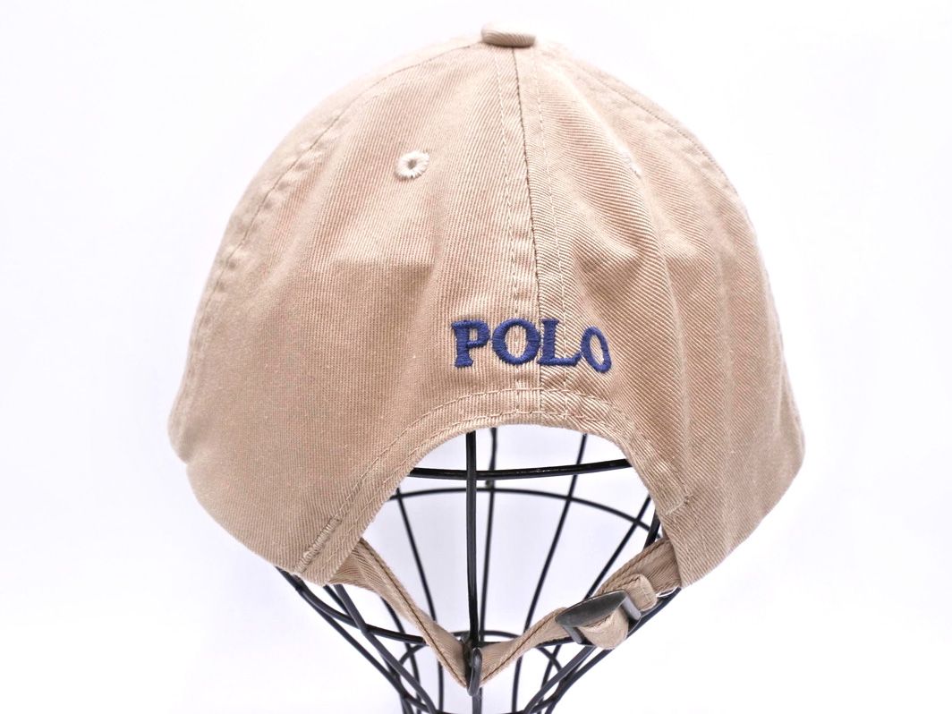 POLO RALPH LAUREN ポロ ラルフローレン ロゴ刺繍 キャップ